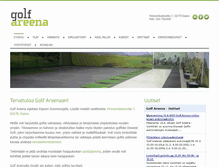 Tablet Screenshot of golfareena.fi